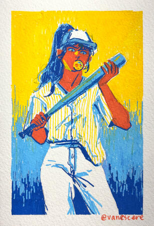After School Baseball 4&quot;x6&quot; - $70